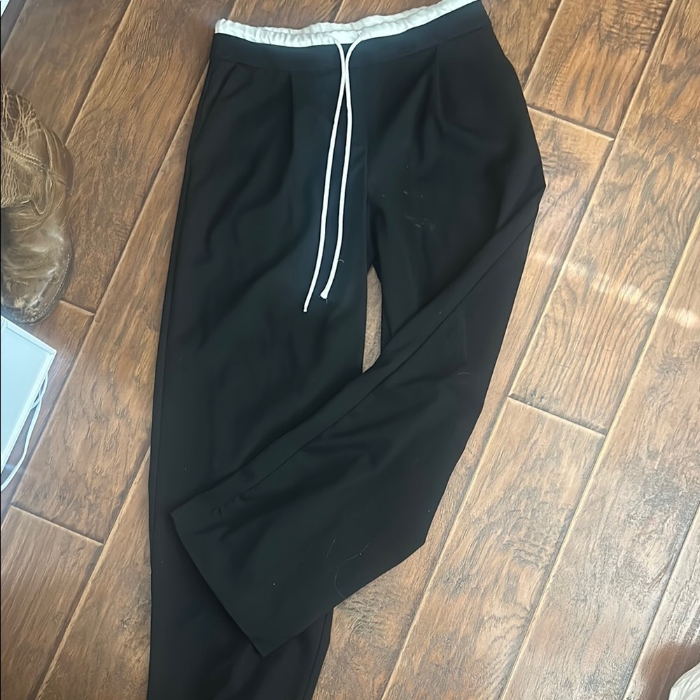 Double waste Drawstring Pants